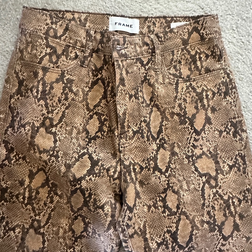 Frame Snake Print Pants - Picture 2 of 5